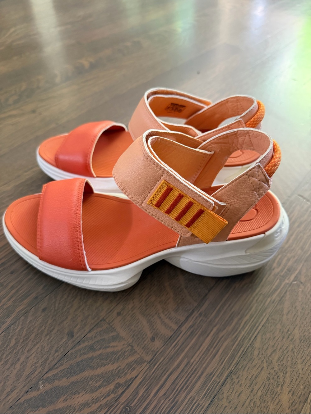 Sorel X Prana Explorer Blitz Stride Sandal Size 7.5 Orange - Picture 5 of 11
